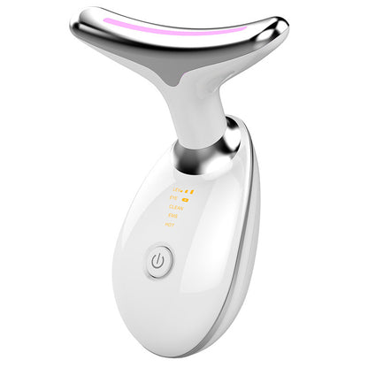EMS Thermal Neck & Face Lifting Massager with LED Photon