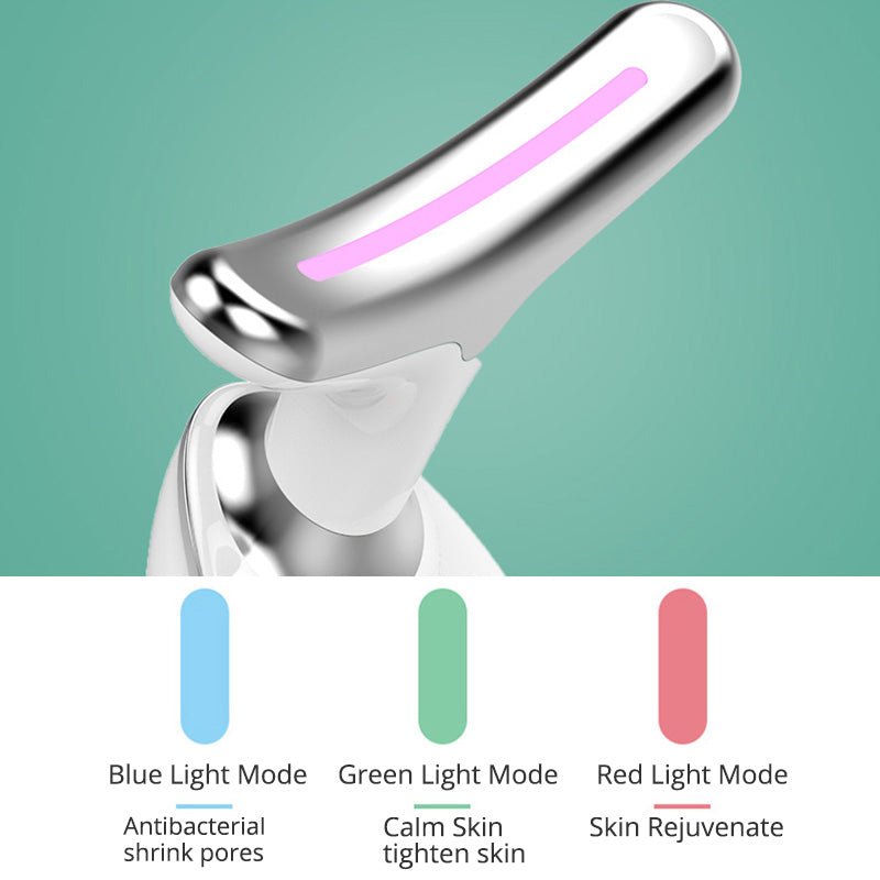 EMS Thermal Neck & Face Lifting Massager with LED Photon
